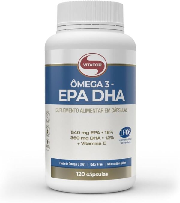 Óleo de ômega-3 (EPA + DHA)